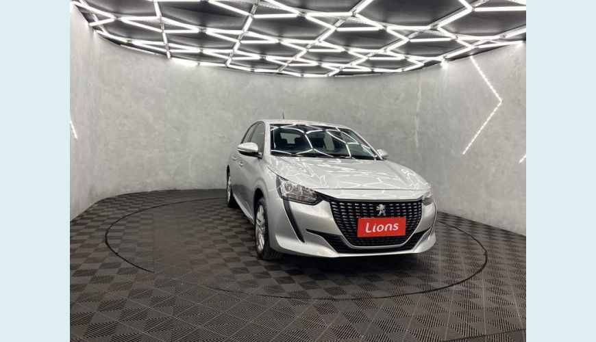 PEUGEOT 208 ACTIVE 1.6 FLEX MANUAL 4P - PRATA - 2022 Foto 3 (Grande)