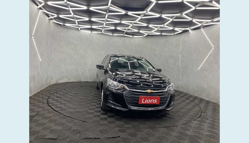 CHEVROLET ONIX PLUS LT 1.0 FLEX MANUAL 4P - PRETO - 2023 Foto 3 (Grande)