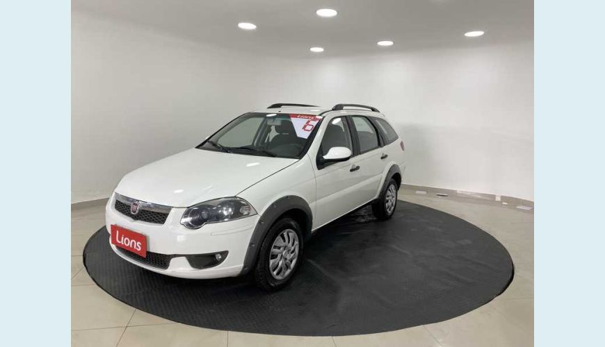 FIAT PALIO WEEKEND TREKKING 1.6 E.TORQ FLEX MANUAL 4P - BRANCO - 2016 Foto 3 (Grande)