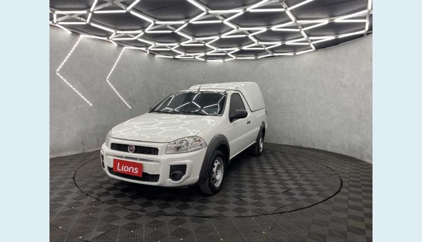 FIAT STRADA HARD WORKING 1.4 FLEX MANUAL 2P - BRANCO - 2020 Foto 3 (Grande)