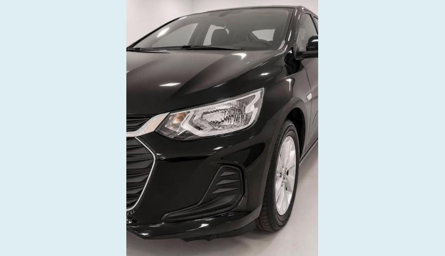 CHEVROLET ONIX PLUS LT 1.0 FLEX MANUAL 4P - PRETO - 2023 Foto 3 (Grande)