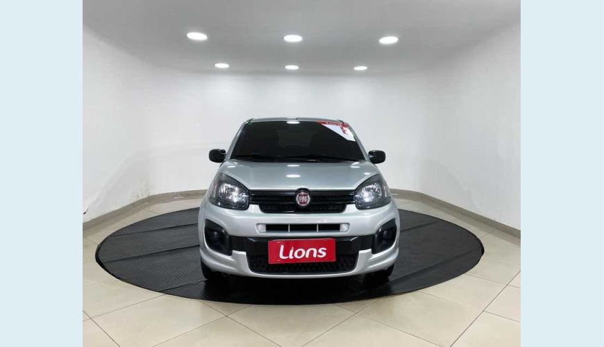 FIAT UNO DRIVE FIREFLY 1.0 FLEX MANUAL 4P - PRATA - 2018 Foto 3 (Grande)