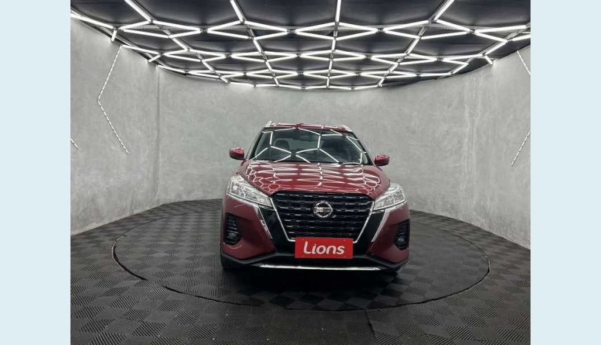 NISSAN KICKS ADVANCE 1.6 FLEX MANUAL 4P - VERMELHO - 2022 Foto 3 (Grande)