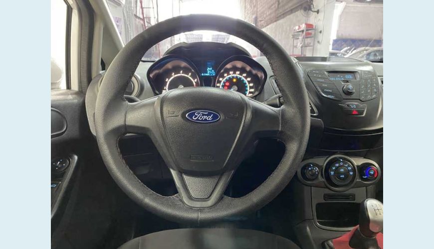 FORD FIESTA S 1.5 16V FLEX MANUAL 4P - BRANCO - 2015 Foto 3 (Grande)
