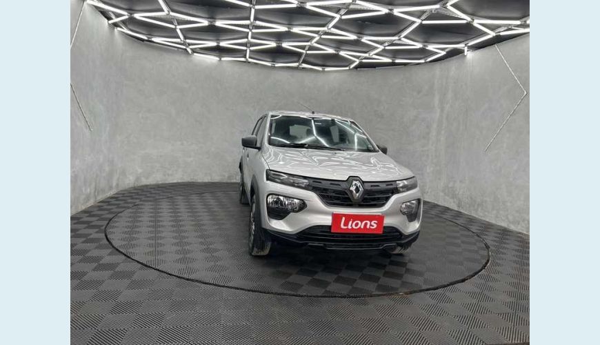 RENAULT RENAULT KWID ZEN 1.0 12V SCE FLEX MANUAL 4P - PRATA - 2023 Foto 3 (Grande)
