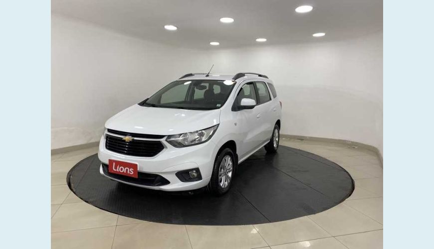 CHEVROLET SPIN LT 5S 1.8 FLEX AUT. 4P - BRANCO - 2019 Foto 3 (Grande)
