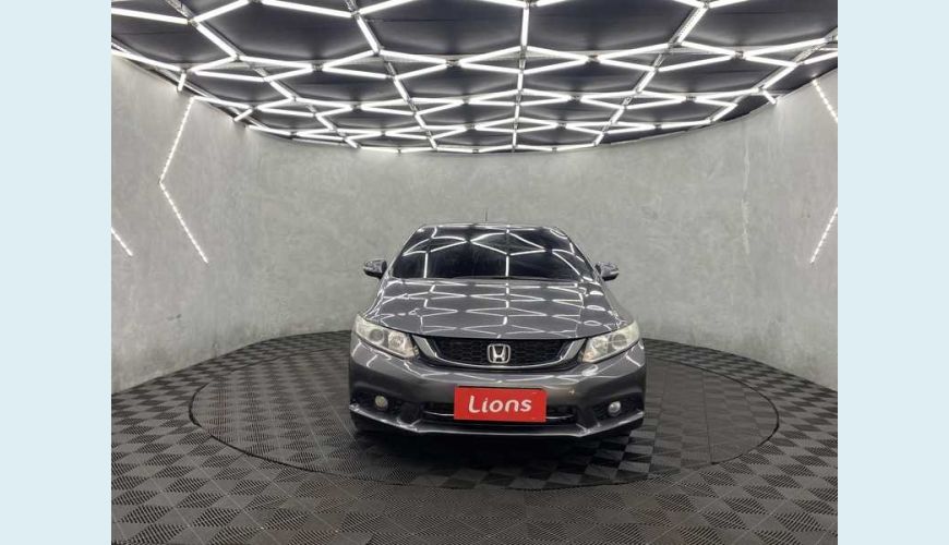 HONDA CIVIC LXR 2.0 I-VTEC FLEX AUT. 4P - CINZA - 2016 Foto 3 (Grande)