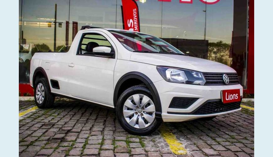 VOLKSWAGEN SAVEIRO ROBUST 1.6 MSI FLEX MANUAL 2P - BRANCO - 2018 Foto 3 (Grande)