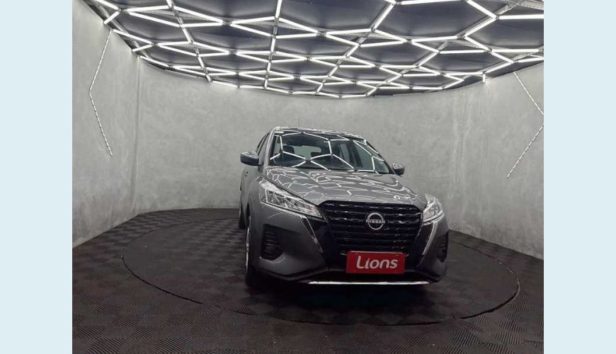 NISSAN NISSAN KICKS ACTIVE 1.6 FLEX AUT. 4P - CINZA - 2024 Foto 3 (Grande)