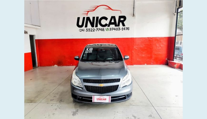 CHEVROLET AGILE FLEX MANUAL 4P - CINZA - 2010 Foto 3 (Grande)