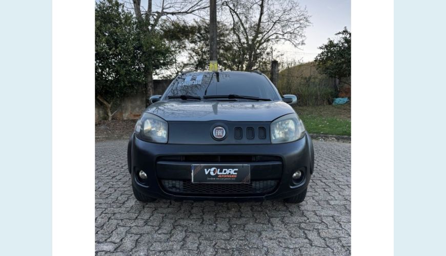FIAT UNO FLEX MANUAL 5P - CINZA - 2011 Foto 3 (Grande)
