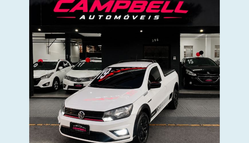 VOLKSWAGEN SAVEIRO ROBUST 1.6 FLEX 8V MANUAL 2P - BRANCO - 2019 Foto 3 (Grande)