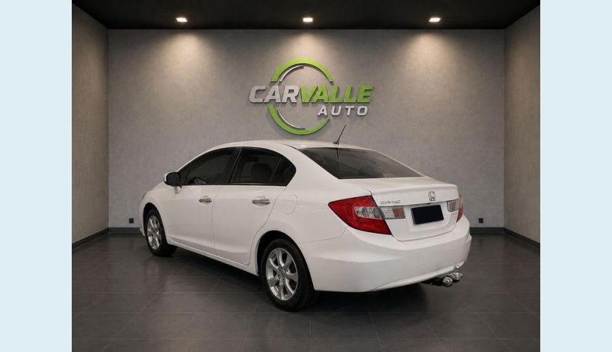 HONDA HONDA CIVIC EXS 1.8 16V FLEX MANUAL 4P - BRANCO - 2012 Foto 3 (Grande)