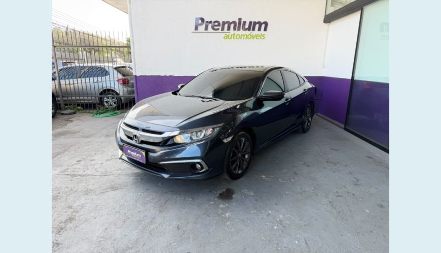 HONDA CIVIC FLEX AUT. 4P - AZUL - 2021 Foto 3 (Grande)