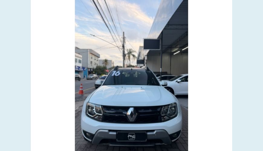 RENAULT DUSTER FLEX AUT. 4P - BRANCO - 2016 Foto 3 (Grande)