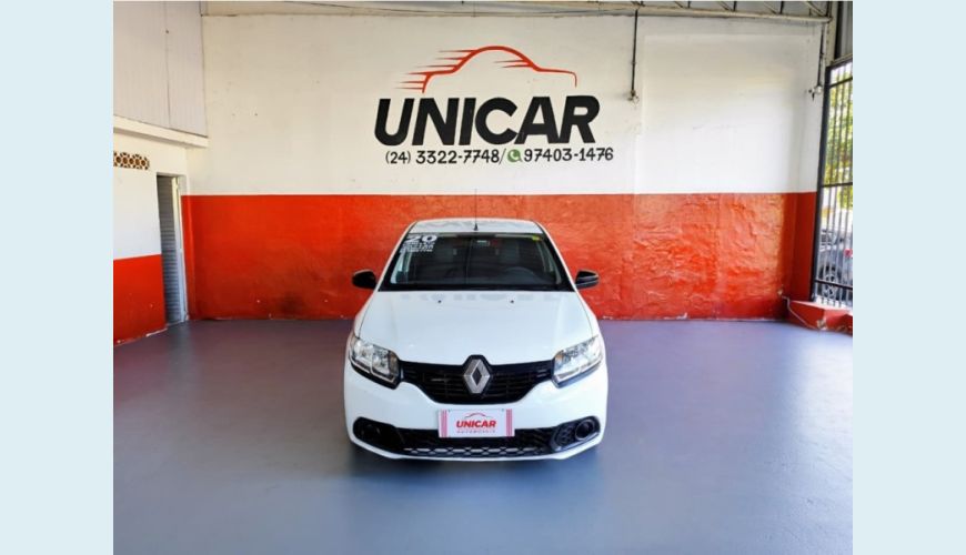 RENAULT SANDERO FLEX MANUAL 4P - BRANCO - 2020 Foto 3 (Grande)