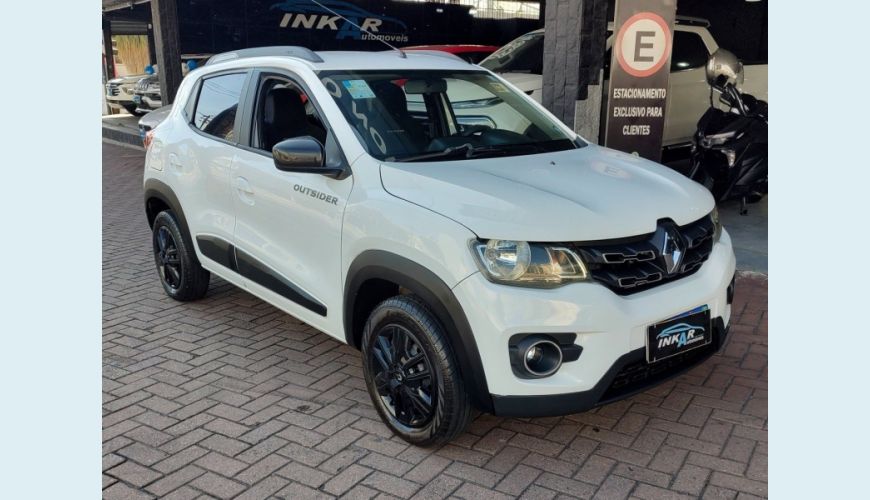 RENAULT KWID FLEX MANUAL 4P - BRANCO - 2022 Foto 3 (Grande)