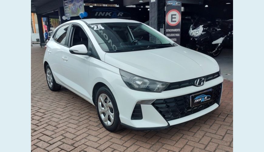 HYUNDAI HB 20 FLEX MANUAL 4P - BRANCO - 2024 Foto 3 (Grande)