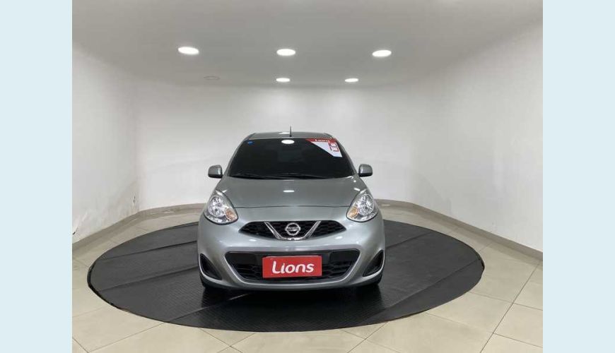 NISSAN MARCH 1.0 12V FLEX MANUAL 4P - CINZA - 2019 Foto 3 (Grande)