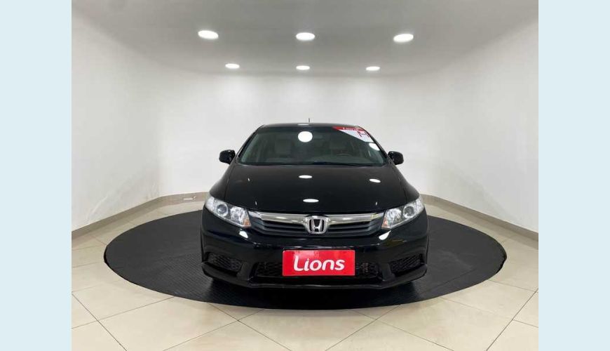 HONDA CIVIC LXS 1.8 16V I-VTEC FLEX MANUAL 4P - PRETO - 2014 Foto 3 (Grande)