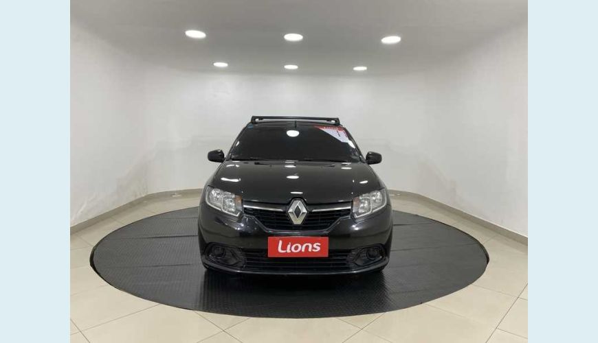 RENAULT LOGAN EXPRESSION 1.6 16V FLEX MANUAL 4P - PRETO - 2017 Foto 3 (Grande)