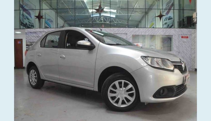 RENAULT LOGAN EXPRESSION 1.6 8V FLEX MANUAL 4P - PRATA - 2017 Foto 3 (Grande)