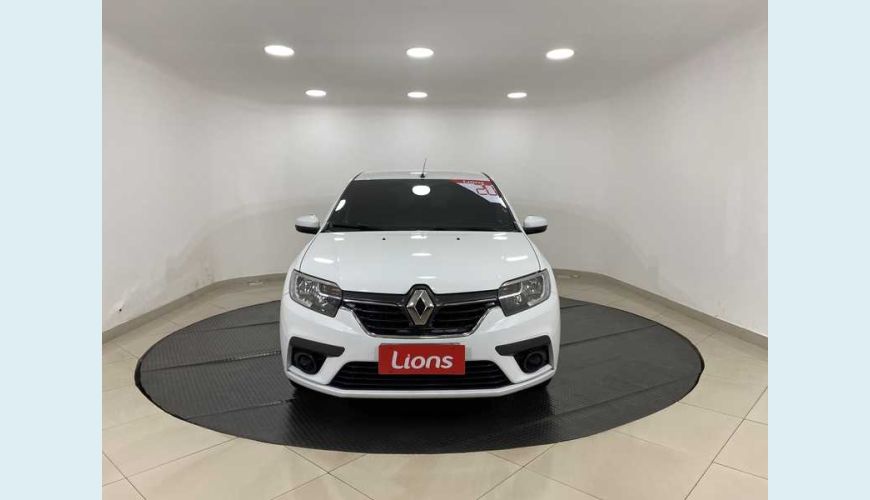 RENAULT SANDERO ZEN 1.0 12V FLEX AUT. 4P - BRANCO - 2020 Foto 3 (Grande)