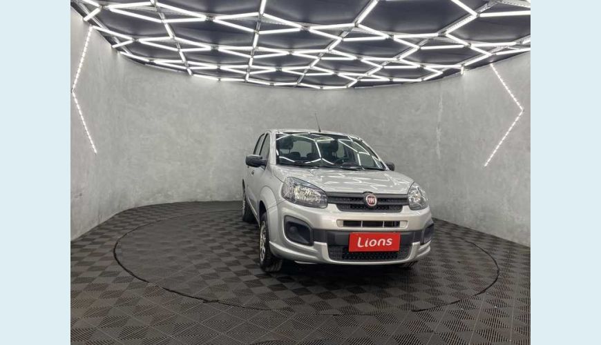 FIAT UNO ATTRACTIVE 1.0 FLEX MANUAL 4P - PRATA - 2021 Foto 3 (Grande)