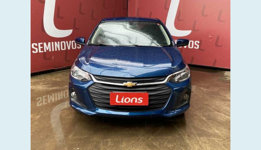 CHEVROLET ONIX PLUS 1.0 LTZ TURBO FLEX AUT. 4P - AZUL - 2021 Foto 3 (Grande)