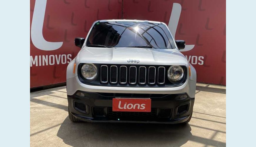 JEEP RENEGADE SPORT 1.8 FLEX MANUAL 4P - PRATA - 2016 Foto 3 (Grande)