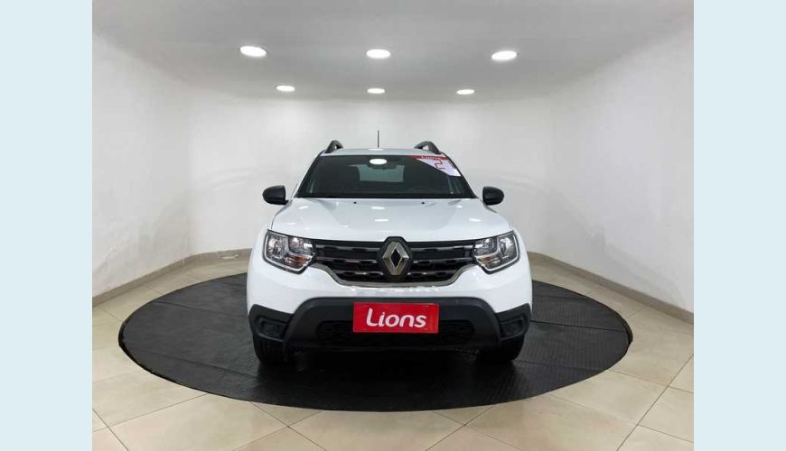 RENAULT RENAULT DUSTER ICONIC 1.6 16V FLEX MANUAL 4P - BRANCO - 2021 Foto 3 (Grande)