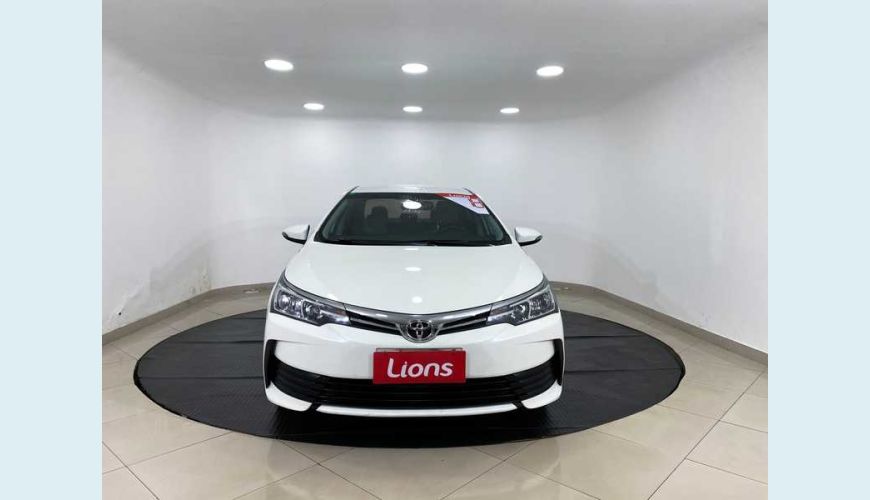 TOYOTA COROLLA 1.8 DUAL VVT GLI MULTI-DRIVE FLEX AUT. 4P - BRANCO - 2018 Foto 3 (Grande)
