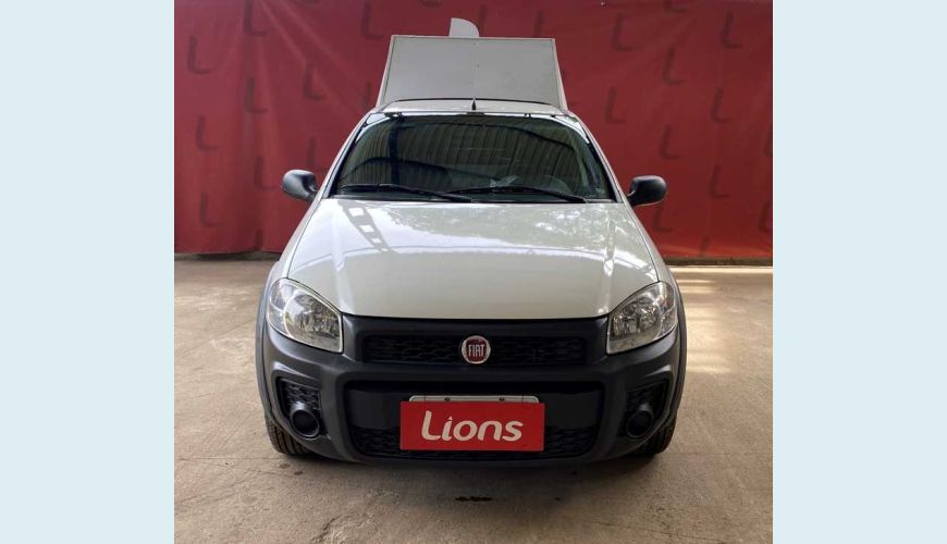 FIAT STRADA HARD WORKING 1.4 FLEX MANUAL 2P - BRANCO - 2020 Foto 3 (Grande)