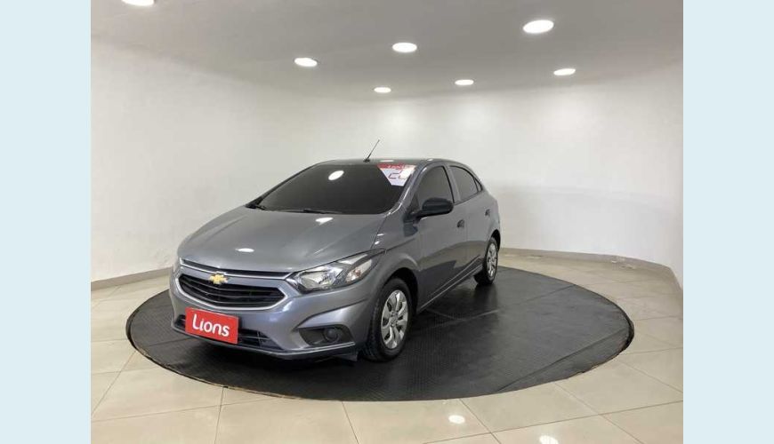 CHEVROLET ONIX JOY 1.0 FLEX MANUAL 4P - CINZA - 2020 Foto 3 (Grande)