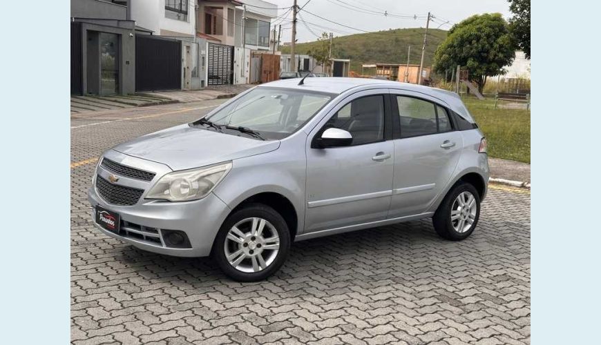CHEVROLET AGILE LTZ 1.4 8V FLEX MANUAL 4P - CINZA - 2011 Foto 3 (Grande)