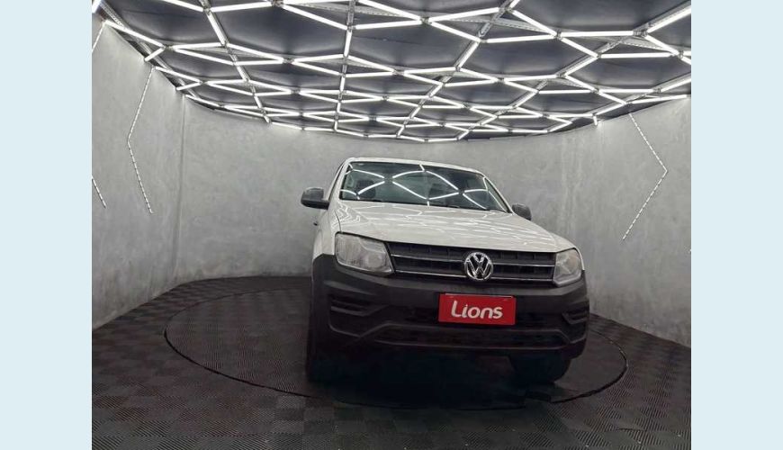 VOLKSWAGEN AMAROK S 4X4 2.0 TDI DIESEL MANUAL 2P - BRANCO - 2018 Foto 3 (Grande)