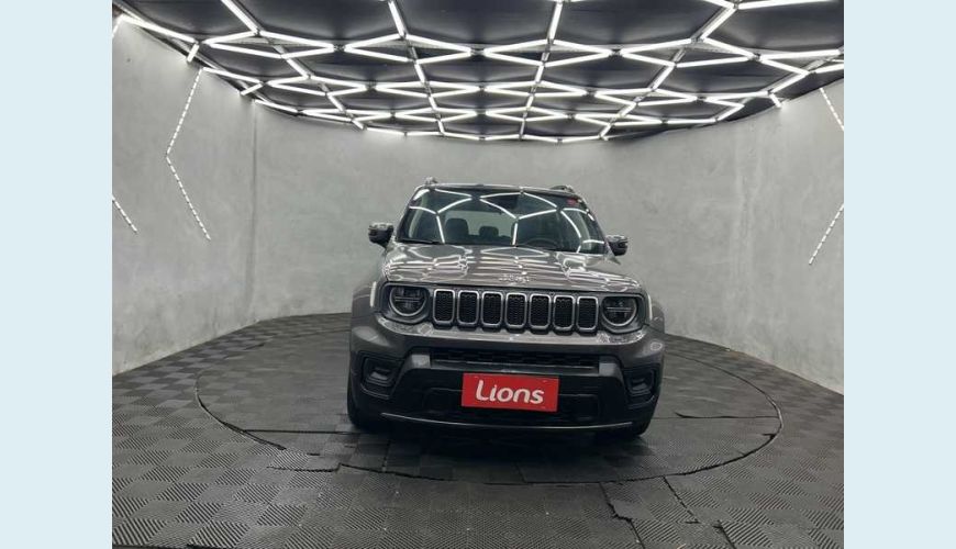 JEEP JEEP RENEGADE LONGITUDE T270 1.3 TURBO FLEX AUT. 4P - CINZA - 2024 Foto 3 (Grande)