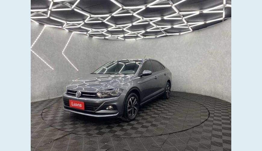 VOLKSWAGEN VOLKSWAGEN VIRTUS COMFORTLINE 1.0 TSI FLEX AUT. 4P - CINZA - 2022 Foto 3 (Grande)