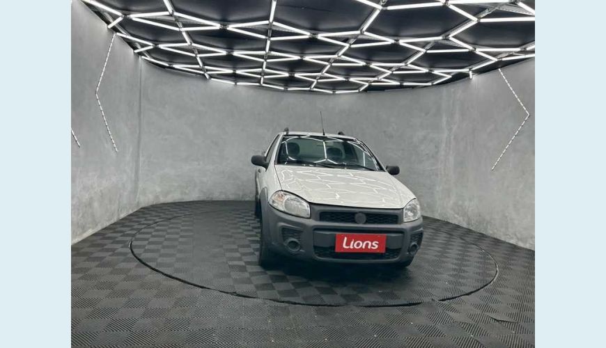 FIAT STRADA HARD WORKING CS 1.4 FLEX MANUAL 2P - BRANCO - 2019 Foto 3 (Grande)