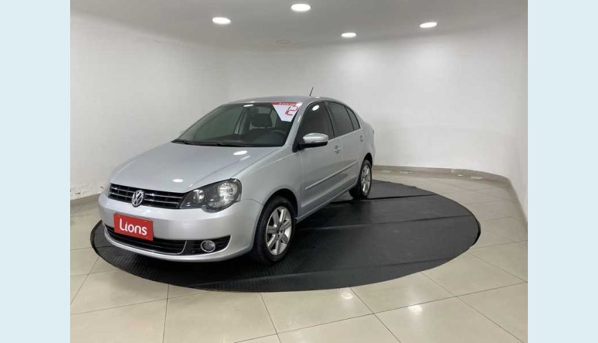 VOLKSWAGEN POLO SEDAN COMFORTLINE 1.6 8V FLEX AUT. 4P - PRATA - 2012 Foto 3 (Grande)