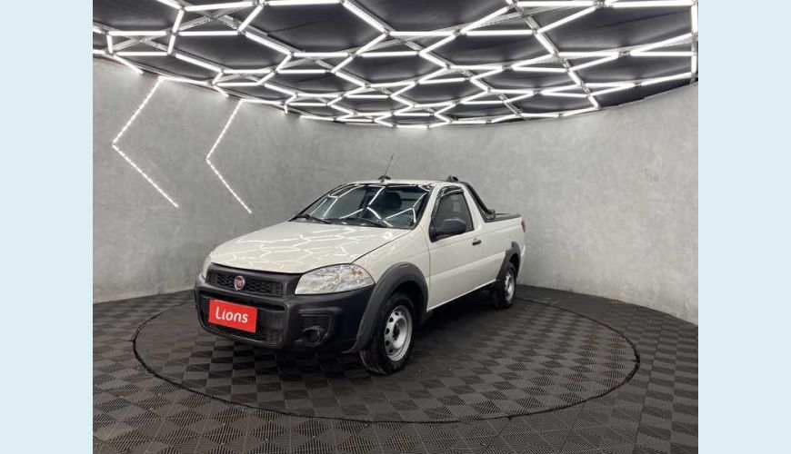 FIAT STRADA HARD WORKING 1.4 FLEX MANUAL 2P - BRANCO - 2020 Foto 3 (Grande)