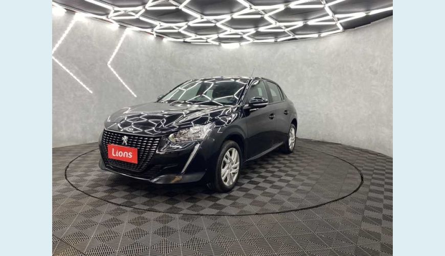 PEUGEOT PEUGEOT 208 ACTIVE 1.6 FLEX 16V MANUAL 4P - PRETO - 2022 Foto 3 (Grande)