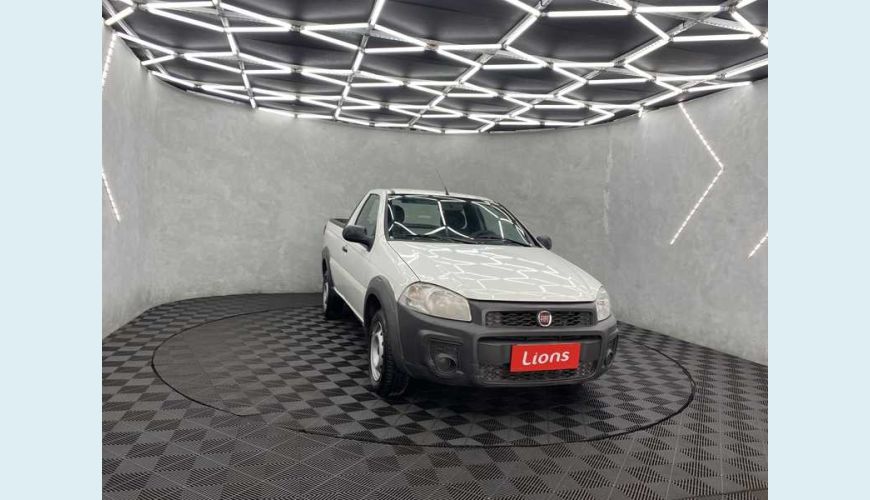 FIAT STRADA HARD WORKING 1.4 FLEX MANUAL 2P - BRANCO - 2020 Foto 3 (Grande)