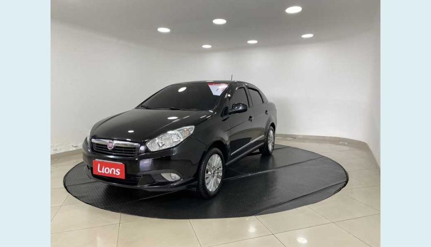 FIAT GRAND SIENA ESSENCE 1.6 16V FLEX MANUAL 4P - PRETO - 2014 Foto 3 (Grande)