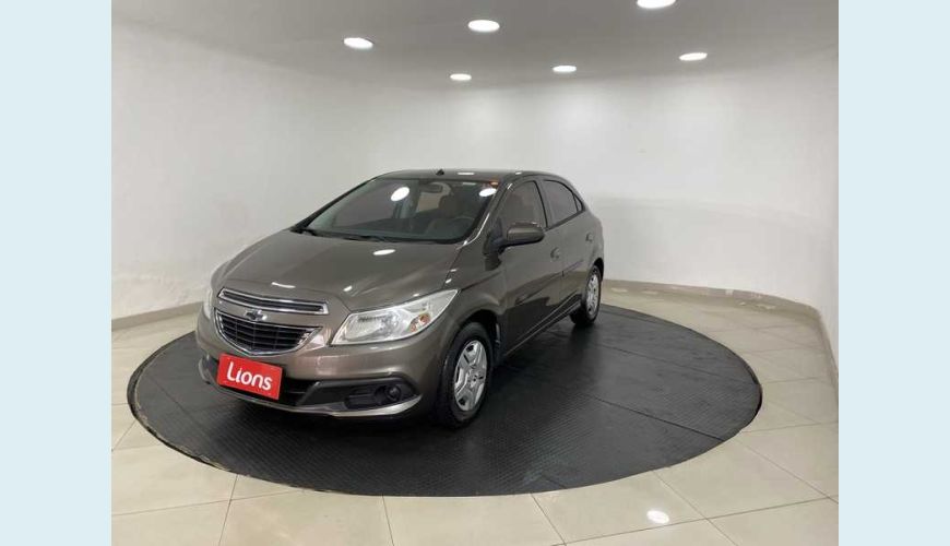 CHEVROLET ONIX LS 1.0 FLEX MANUAL 4P - CINZA - 2013 Foto 3 (Grande)