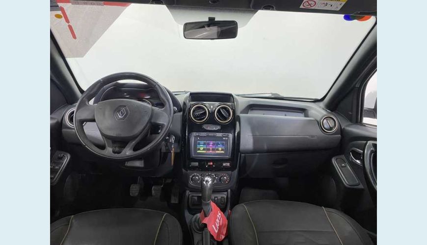 RENAULT DUSTER DYNAMIQUE 1.6 16V FLEX MANUAL 4P - BRANCO - 2017 Foto 3 (Grande)