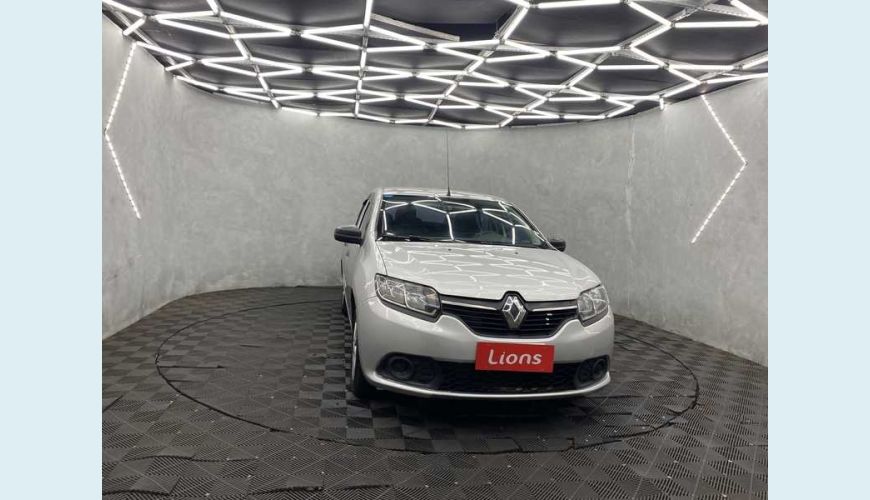 RENAULT LOGAN AUTHENTIQUE 1.0 12V SCE FLEX - PRATA - 2018 Foto 3 (Grande)