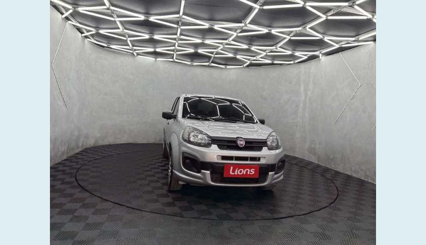 FIAT FIAT UNO ATTRACTIVE 1.0 8V FLEX MANUAL 4P - PRATA - 2021 Foto 3 (Grande)