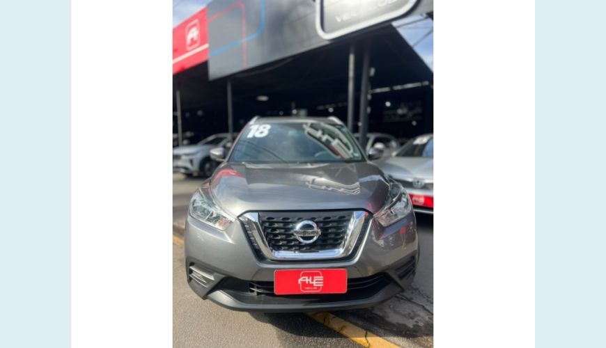 NISSAN KICKS FLEX MANUAL 4P - CINZA - 2018 Foto 3 (Grande)