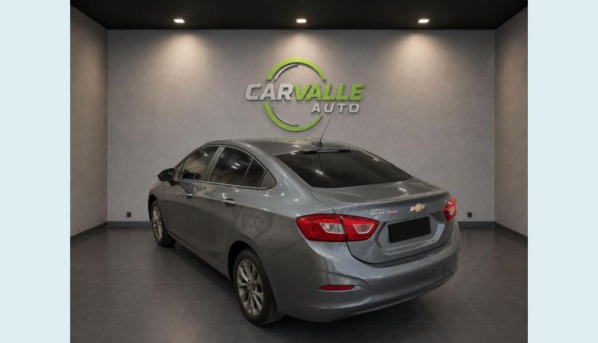 CHEVROLET CRUZE LT 1.4 TURBO FLEX MANUAL 4P - CINZA - 2018 Foto 3 (Grande)